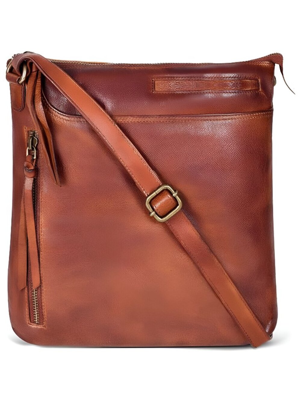 Leather Crossbody Bags for Women - Ladies Sling Handbags - Medium Cross body